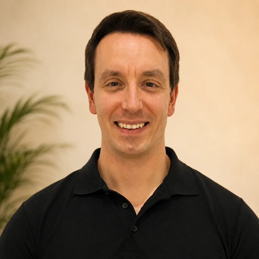 Chris Denwood, co-founder of Longevity Labs, martial arts teacher and personal safety educator