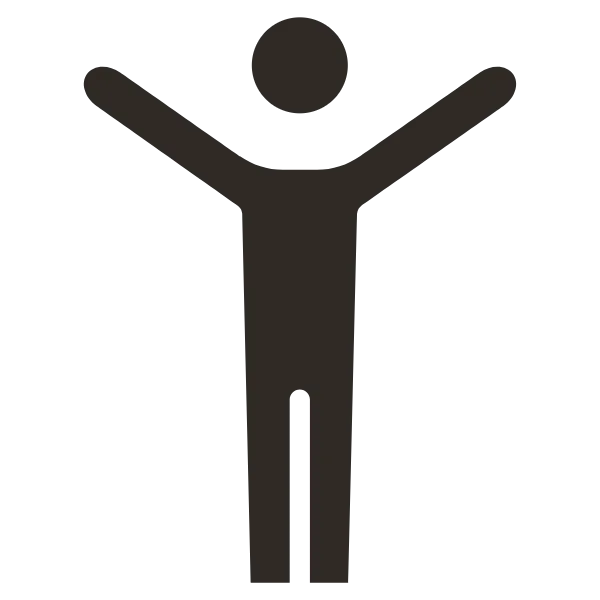 Movement icon representing Pilates, strength and mobility for a stronger body
