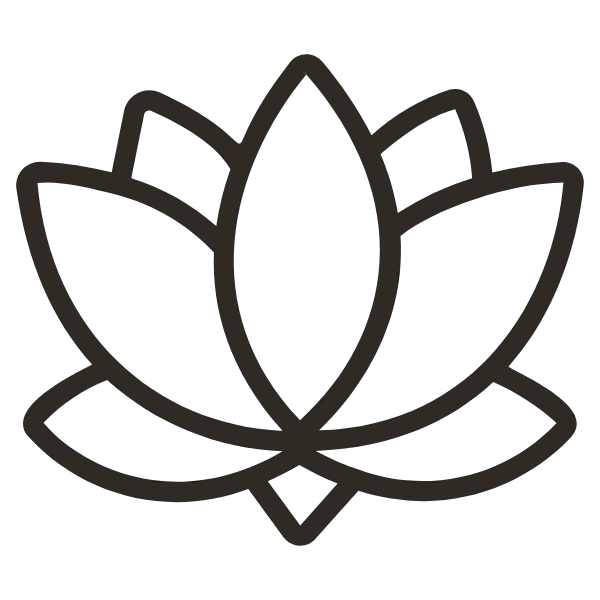 Wellbeing icon representing mindset, nutrition and everyday practices for balance