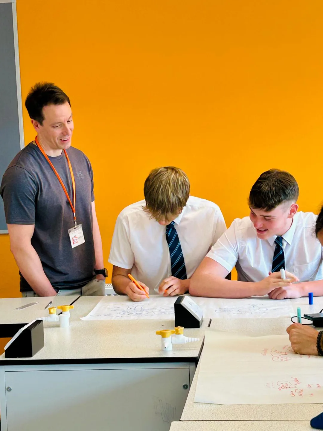 Sixth-form students taking part in an Everyday Safe workshop at Workington Academy